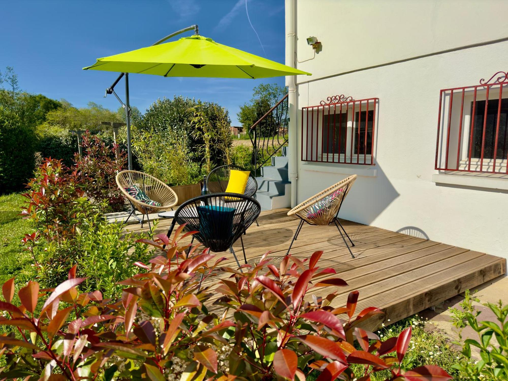 Maison Des Chenes 64 - Independant Apartment With Terrasse Boucau Exteriér fotografie